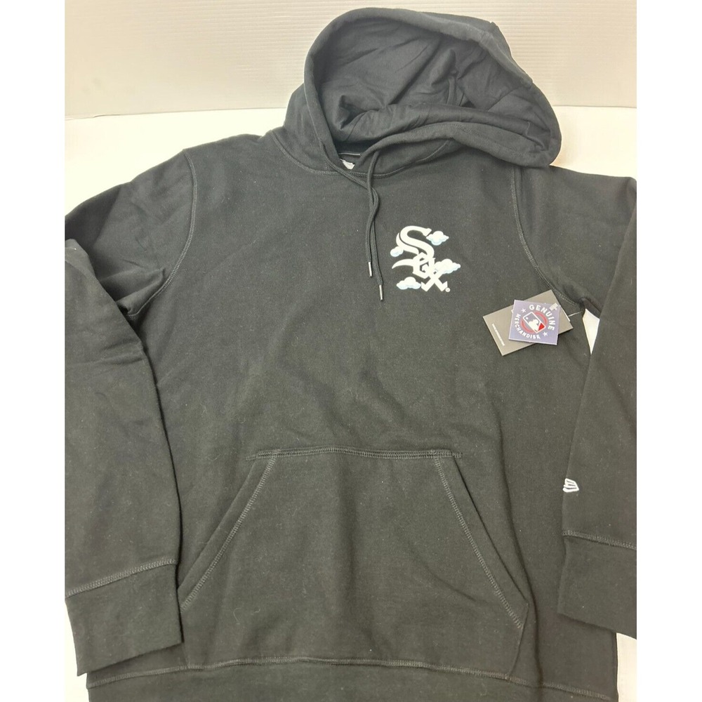 New Era Chicago White Sox Keep Your Head In The Clouds Black Hoodie Mens Size M